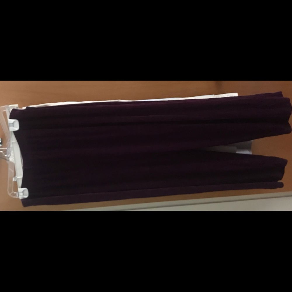 New Vikki Vi Plum Pants 2X Nordstrom made in USA